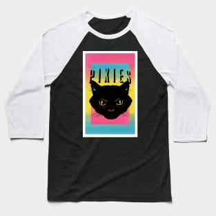 Riso Print Style Music Poster Baseball T-Shirt